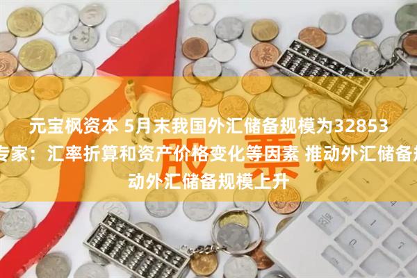 元宝枫资本 5月末我国外汇储备规模为32853亿美元 专家：汇率折算和资产价格变化等因素 推动外汇储备规模上升